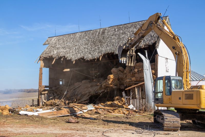 Demolition Equipment in Action