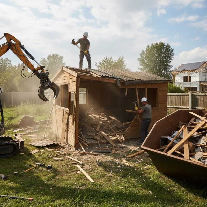 Barn Demolition