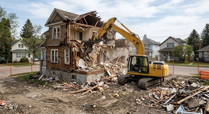 House Demolition Service in Cypress, TX